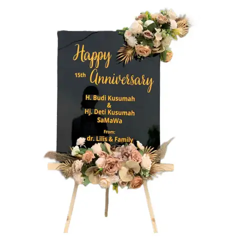 Papan Bunga Akrilik Rantau Bayur