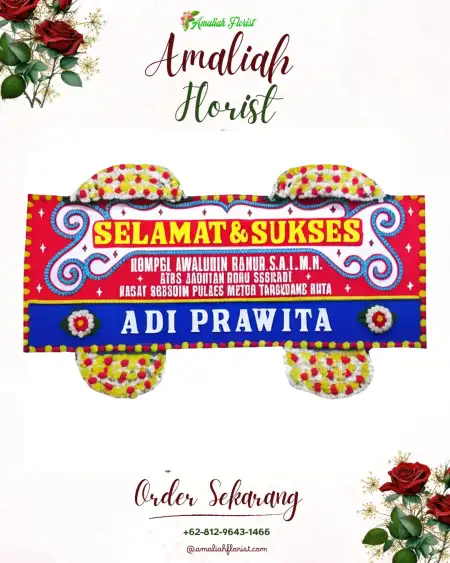 Papan Bunga Ucapan Selamat Rantau Bayur